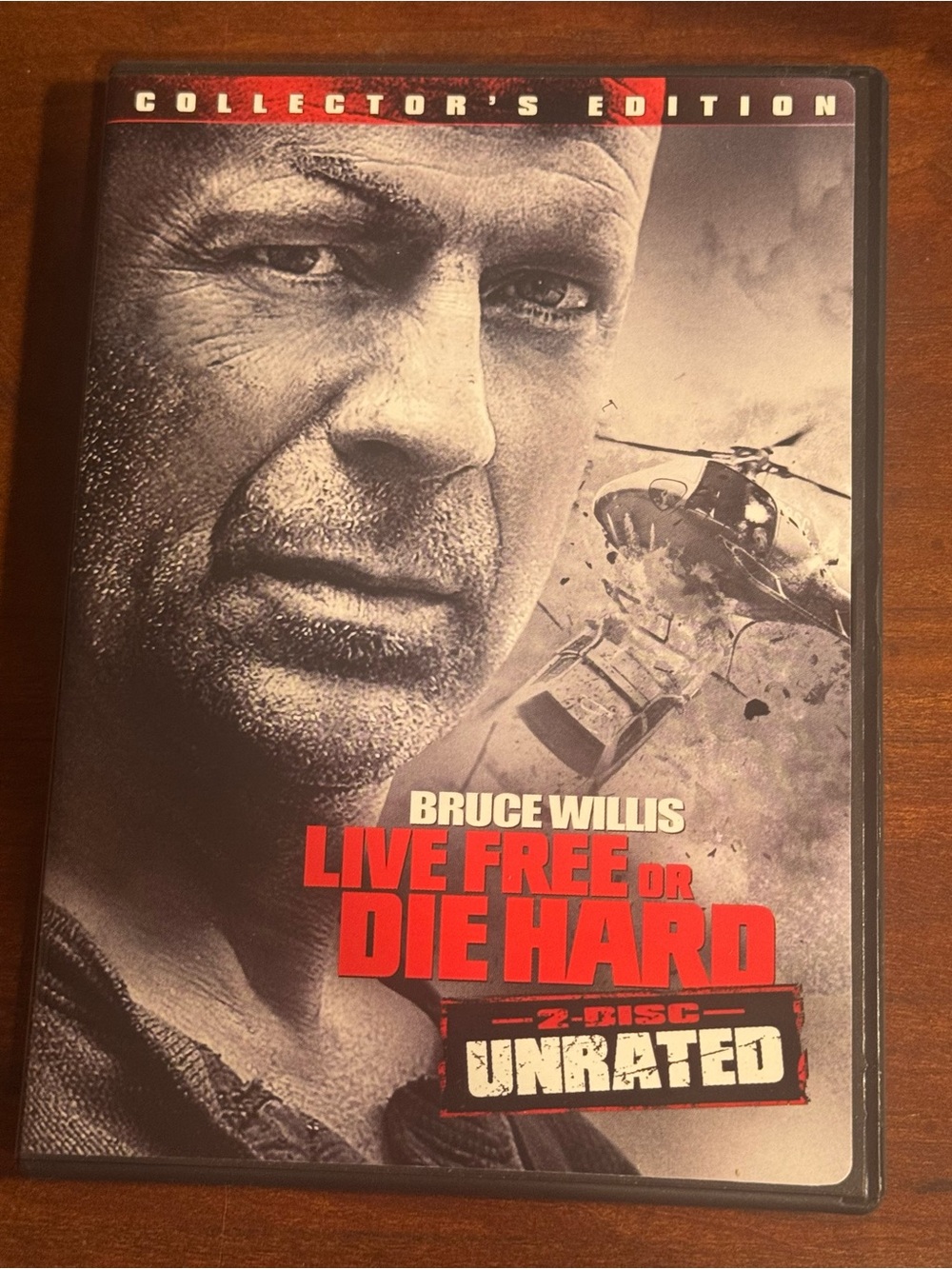 Bruce Willis Live Free or Die Hard Unrated DVD